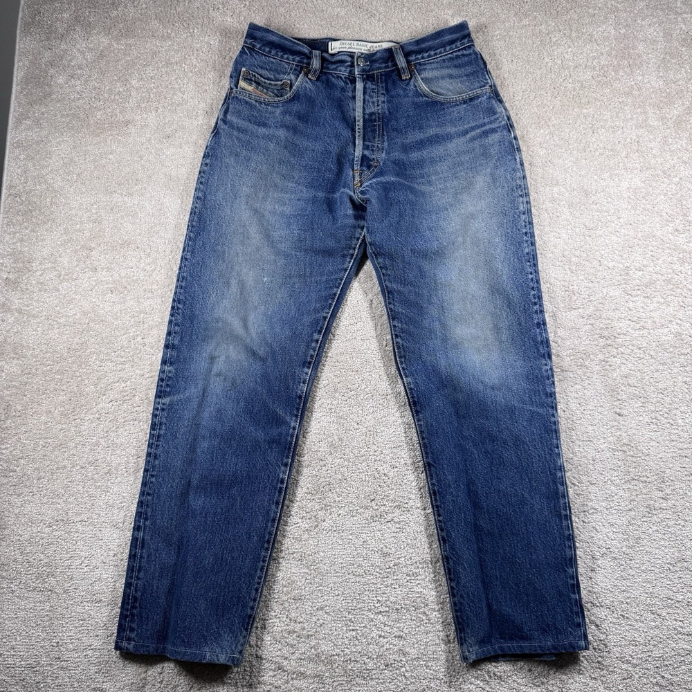 Diesel Regulated Type RR 55 Jeans Men's Size 30x29 Distressed Italy Vintage